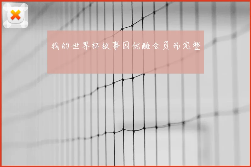 我的世界杯故事因优酷会员而完整