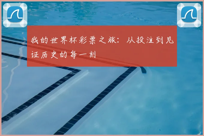 我的世界杯彩票之旅:从投注到见证历史的每一刻